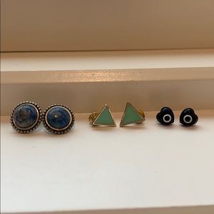 Earring Studs Bundle AND Jewelry Holder